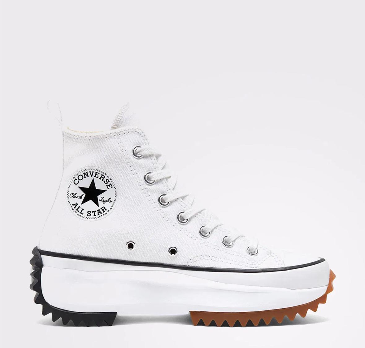 Converse White High Top - Run Star Hike